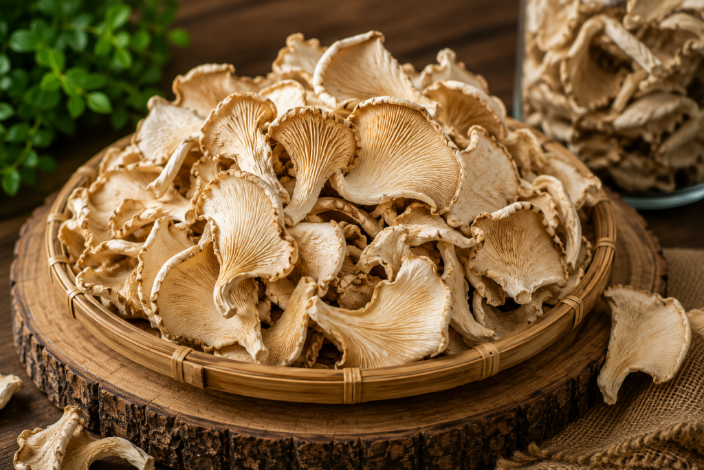 Dried Oyster Mushrooms